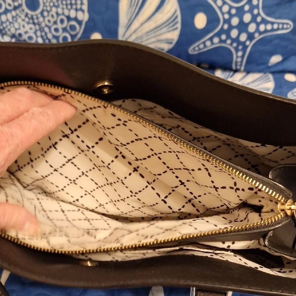 Kate Spade Black Tote Bag WKRU2011